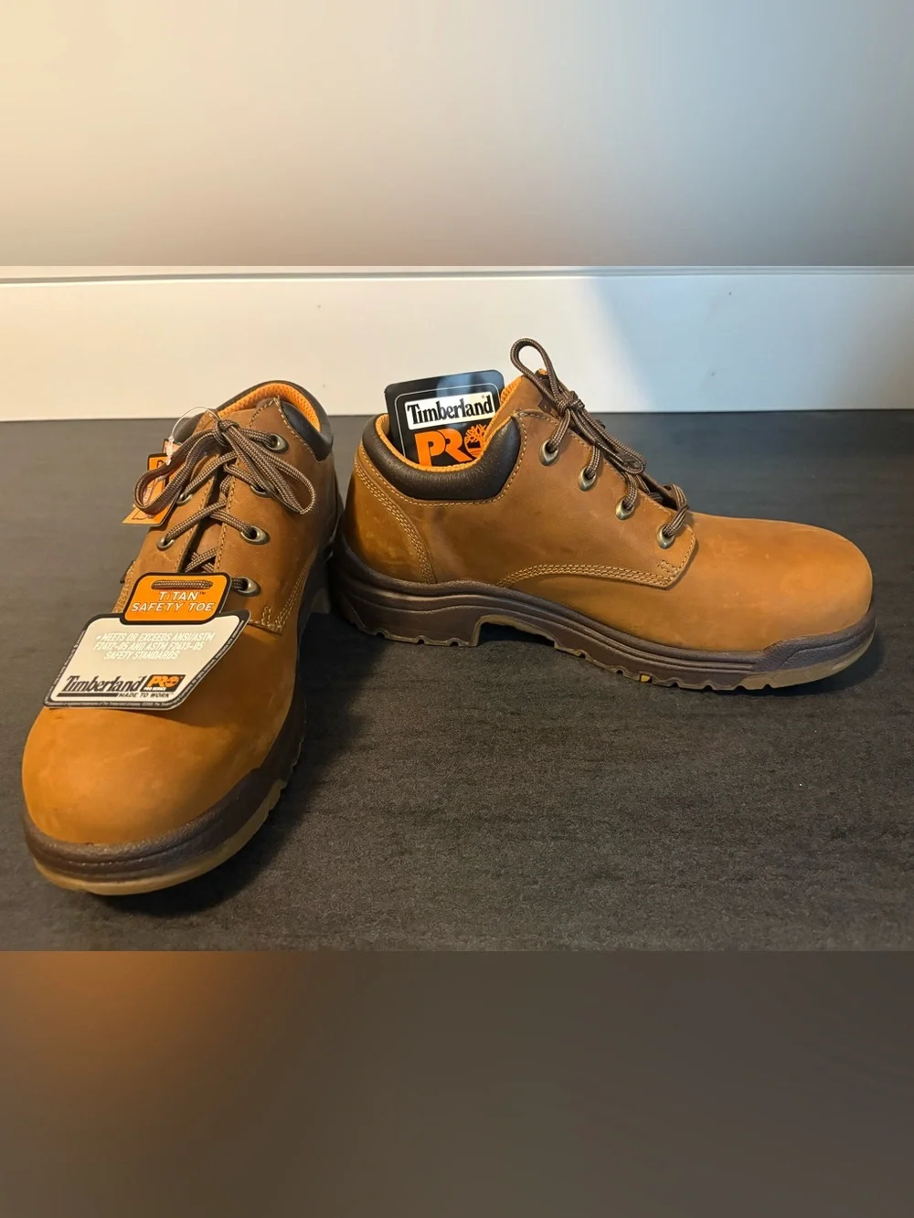 Timberland PRO Men's Tan Chukka Work Boots/EH -NWT. 10.5